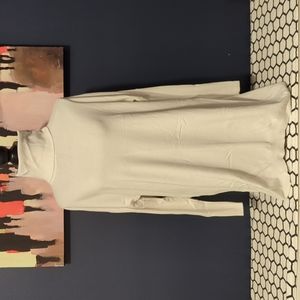 Turtle-neck, batwing, sweater dress